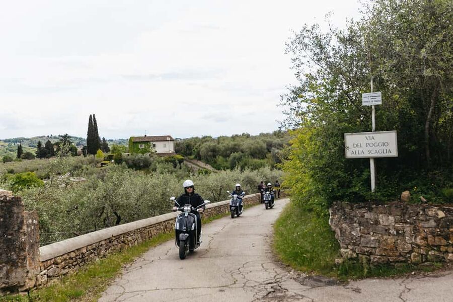 From Florence: Tuscan Countryside Vespa Tour with Tastings - The riding test is the most important part