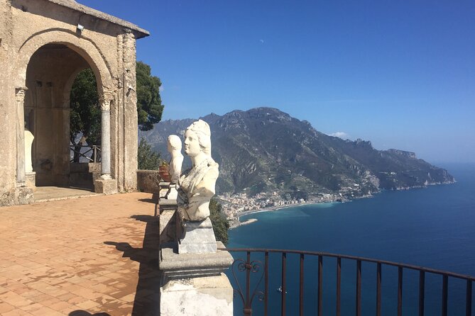 Full Day Scooter Tour of the Amalfi Coast - Ravello and Villa Rufolo above the sea