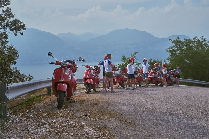 Full-Day Self-Guided Garda Vespa Tour departing at Salò - Pieve di Tremosine and the high terrace