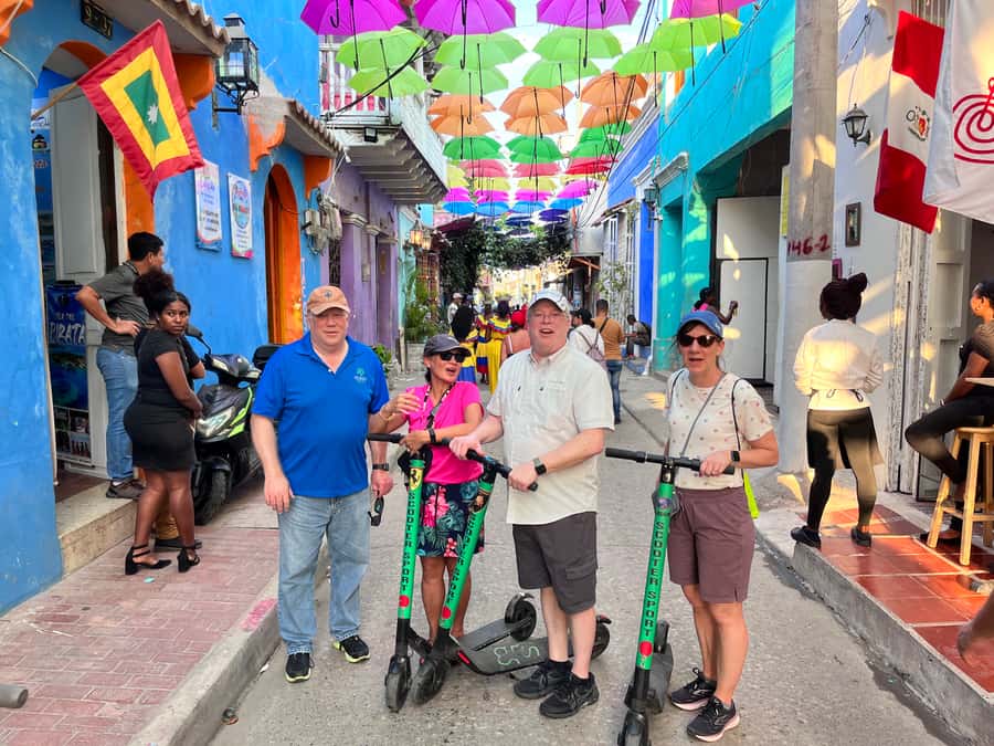 Fun, Fast & Fresh Segway Tour of the Walled City & Getsemaní - Crossing into Getsemaní, Cartagena’s creative side