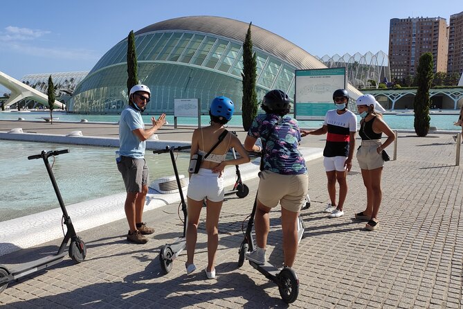 Glide through Valencia by Electric Scooter - Starting in Ciutat Vella with a small group
