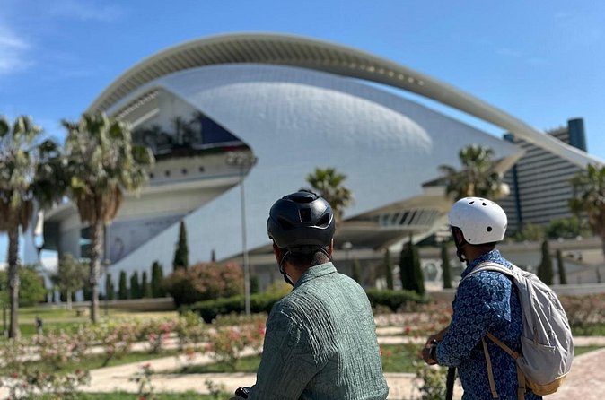 Glide through Valencia by Electric Scooter - Viveros Gardens and the Museum of Natural Sciences