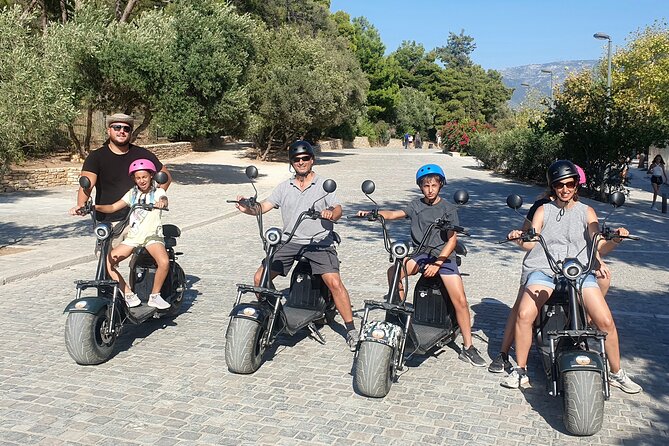 GoPro Adventure Tour in Acropolis area by E-Scooter - Old Athens streets and the Roman Agora