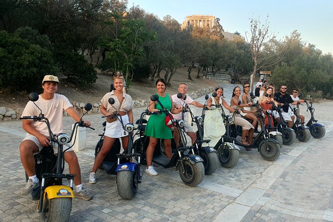 GoPro Adventure Tour in Acropolis area by E-Scooter - A ride through the old city’s human side