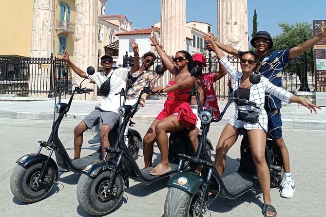 GoPro Adventure Tour in Acropolis area by E-Scooter - The secret viewpoint and the final stop