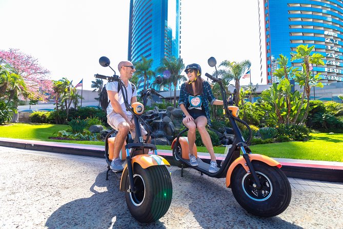 GPS Guided Coronado Electric Scooter Tour - The road conditions and scooter confidence you need