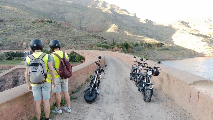 Gran Canaria: Los Pilancones Natural Park e-Scooter Tour - Los Pilancones Natural Park by paved road
