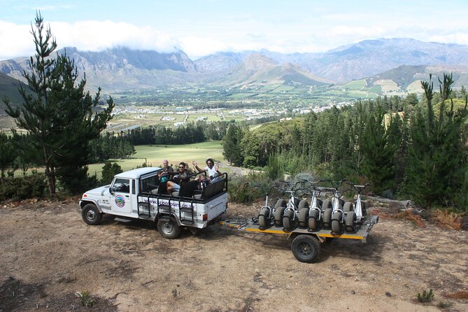 Gravity Scooter in Franschhoek - Winery stops without turning the ride into a tasting marathon