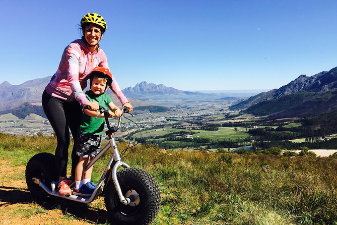 Gravity Scooter in Franschhoek - Timing, booking, and cancellation details