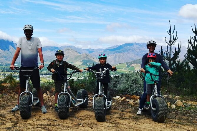 Gravity Scooter in Franschhoek - Rolling down the Chamonix slopes