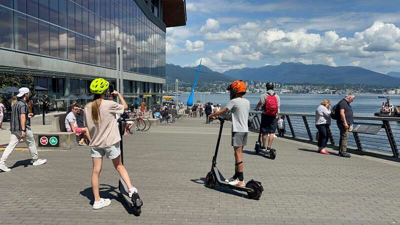 Great Vancouver EUC & E-scooters loop tour - Starting at Science World and finding your wheels