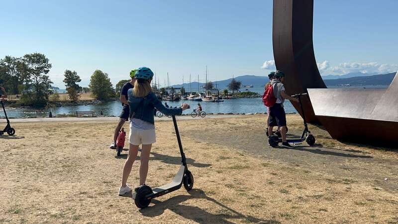 Great Vancouver EUC & E-scooters loop tour - What $115 buys you