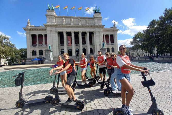 Guided E-kickscooter tour: The big five of Antwerp - Key points to know before you book