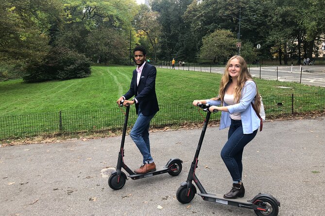 Guided Electric Scooter Tour of Central Park - Scooter comfort, safety, and group size