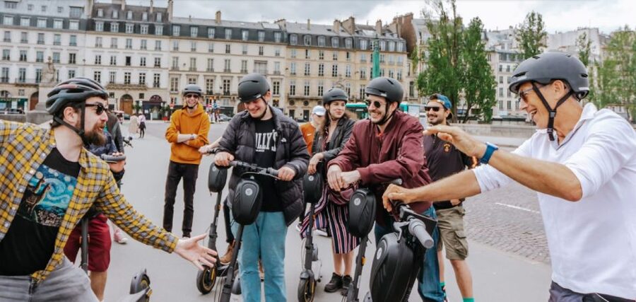 Guided Electric Scooter Tour of Paris - Le Marais and the final stretch