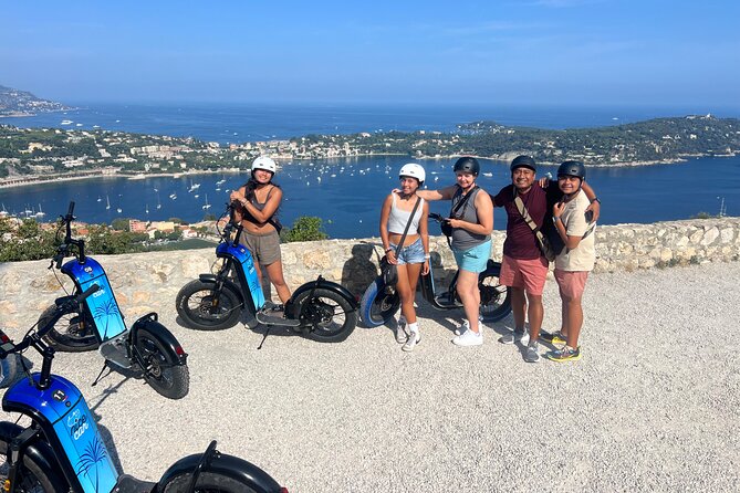 Guided Scooter Tour - Mont Boron and Fort Alban in 15 minutes