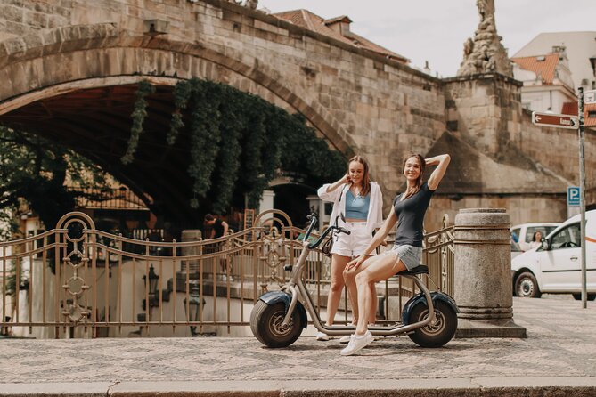 Guided sightseeing e-scooter tour of Prague: 2 hours - Strahov Monastery and the Best Riding Sections