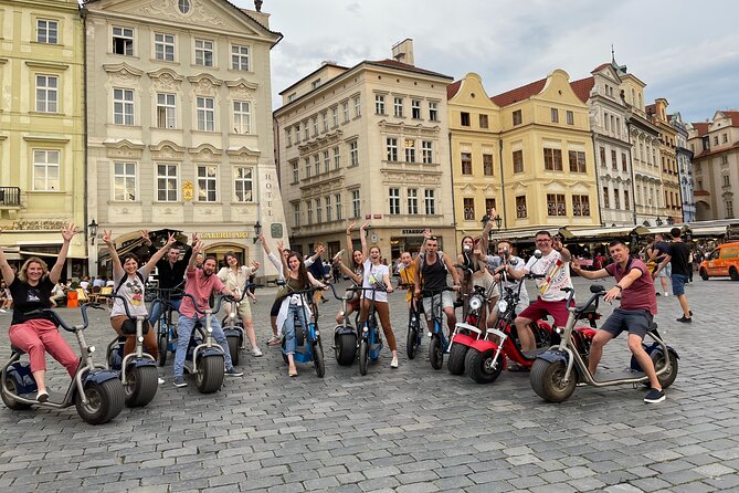 Guided sightseeing e-scooter tour of Prague: 2 hours - The Old New Synagogue and Prague’s Jewish Quarter