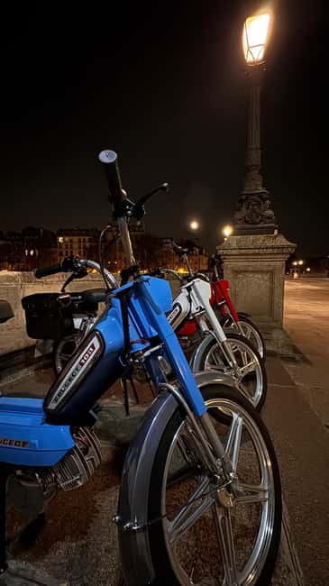Guided tour of Paris on an electric Peugeot 103 moped - Key points to know before you book