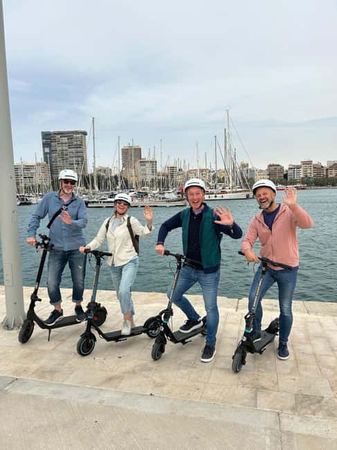 Guided Tour on an Electric Scooter / Step - The Central Market and Alicante’s everyday rhythm