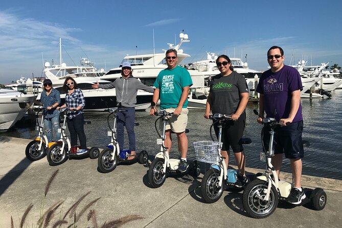 Guided Tour Pick your Ride Trikes Mopeds Segways and Bike Tour - Tin City: shopping beside the water