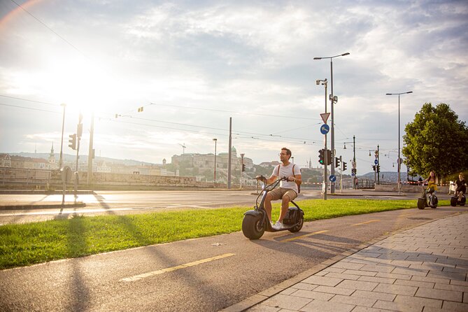 Guided Tours in Budapest on E-Scooter with various routes - The Danube views and the city at night