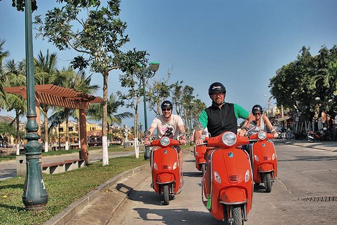 Half-day Electric Scooter Countryside Adventure In Hoi An - Riding through rice fields to Tra Que Village