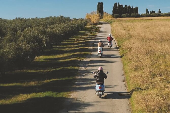 Half Day Vespa Countryside Tour and Tastings in Istria - Tasting extra virgin olive oil with a local producer