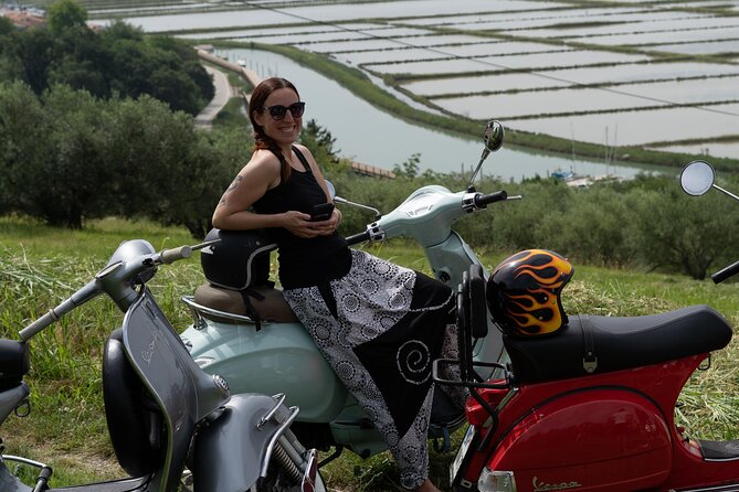 Half Day Vespa Countryside Tour and Tastings in Istria - Passing the cliffs and harbor of Izola