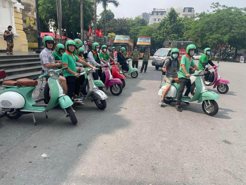 Hanoi 4.5-Hour Vespa Tour city tour - Ho Chi Minh Mausoleum and the government district