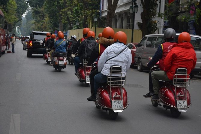Hanoi Back Streets Vespa Tours: Hanoi Insider Vintage Vespa Tour - Reunification Railway Street and Everyday Hanoi