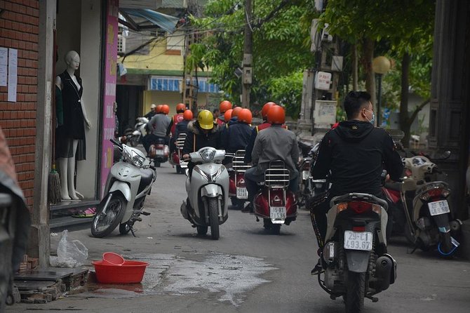 Hanoi Back Streets Vespa Tours: Hanoi Insider Vintage Vespa Tour - The Food Finish: Vietnamese Dishes and Egg Coffee