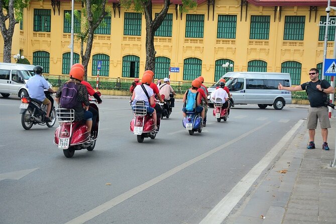 Hanoi Back Streets Vespa Tours: Hanoi Vintage Vespa Tours City - A moving tour of Hanoi’s major sights