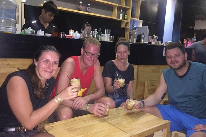 Hanoi City Street Food Night Tour by Motorscooter - Dessert, coffee, and the final ride home