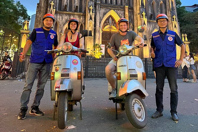 Hanoi Evening Vespa Food Tour 04hrs - Starting beside St. Joseph Cathedral