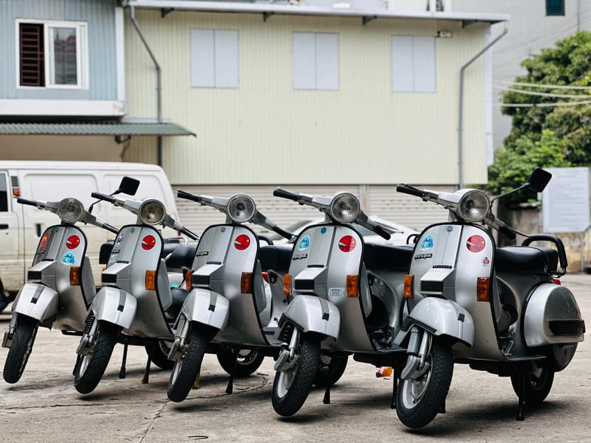 Hanoi: Food and Sightseeing Vespa Tour with 7 Tastings - Rice Paper Grill and Hanoi’s Street Food Rhythm