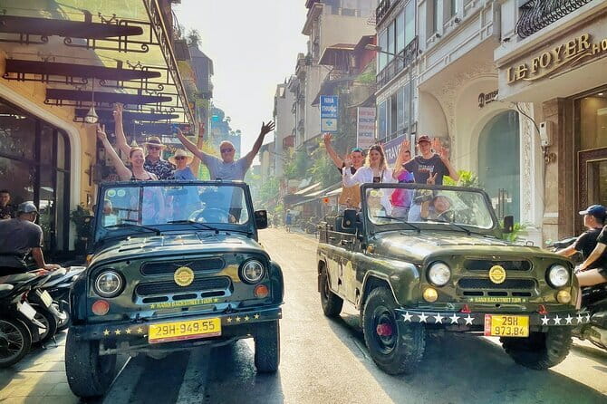 Hanoi Michelin Star Food Tour Via Jeep, Vespa or Motorbike - Văn Chương backstreets and the ride home