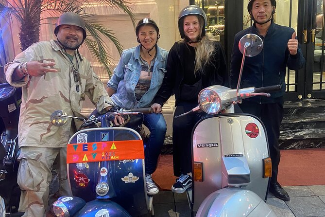Hanoi Motorbike Tours with Female Riders - Ngũ Xã Island turns sightseeing into lunch