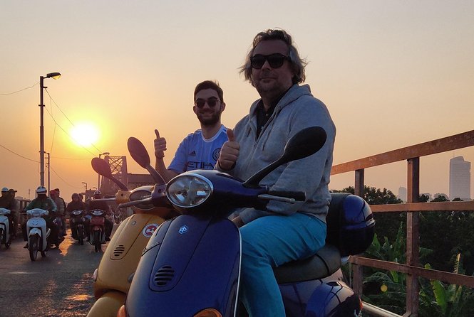 HANOI MUST SEE SITES Vespa Tour - The tree-lined French Quarter