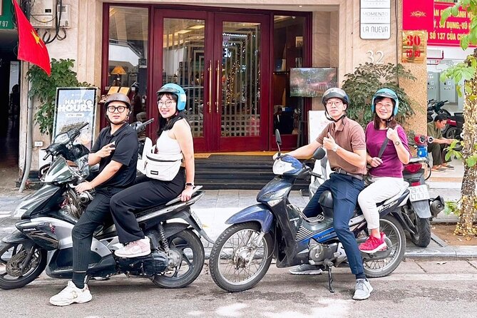 Hanoi Scooter Tour: History, Culture, Train Street on Motorbike - Bo De Pagoda and a quieter side of Hanoi