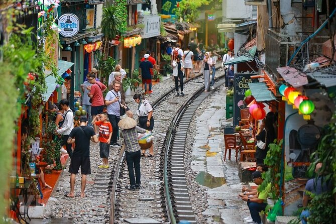 Hanoi Vespa After Dark Street food + Train Street+ Live Music - The Hanoi Opera House and the French Quarter