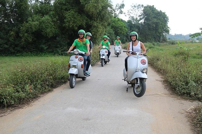 Hanoi Vespa Tour Explore Red River Delta & Rural Villages 5 Hours - Co Loa, rice paddies, and village roads
