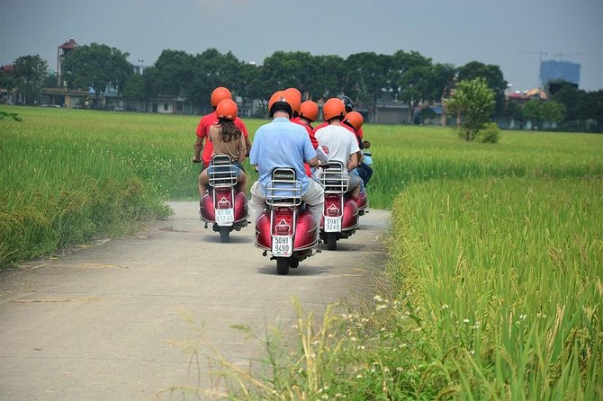 Hanoi Vespa Tours: Full Day Hanoi City & Countryside Vespa Tours - Dong Xuan Market and Long Bien Bridge