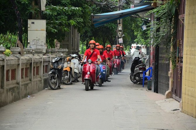 Hanoi Vespa Tours: Full Day Hanoi City & Countryside Vespa Tours - Lunch at Truc Bach with egg coffee