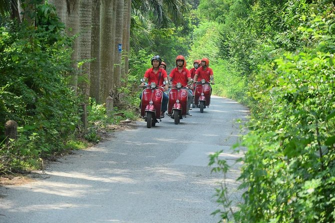 Hanoi Vespa Tours: Full Day Hanoi City & Countryside Vespa Tours - Reunification train tracks in central Hanoi