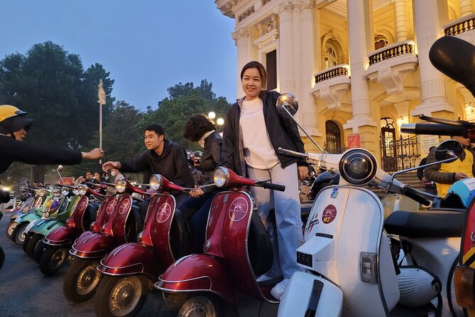 Hanoi Vespa Tours: Hanoi By Night Vespa Foodie Tours - Train Street and a closer look at everyday Hanoi