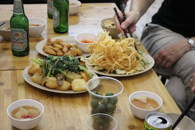 Hanoi Vespa Tours: Hanoi Vintage Vespa Food Tours - Train Street as the last visual stop