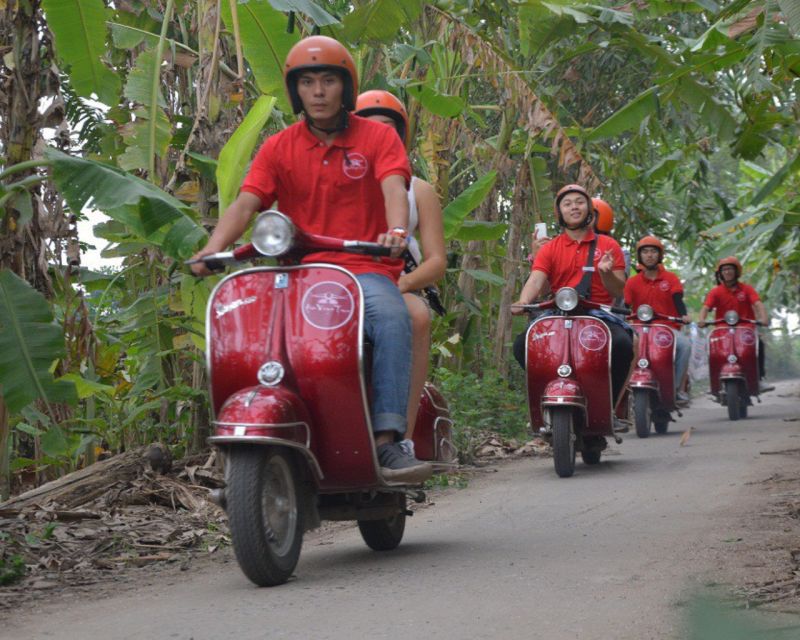Hanoi Vintage Vespa City Tours - A local market and Huu Tiep Lake’s B-52 wreck