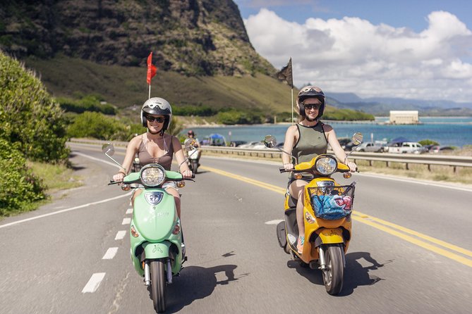 Hawaiian Style Moped Rental for the Day - Beginner instruction and the real safety picture