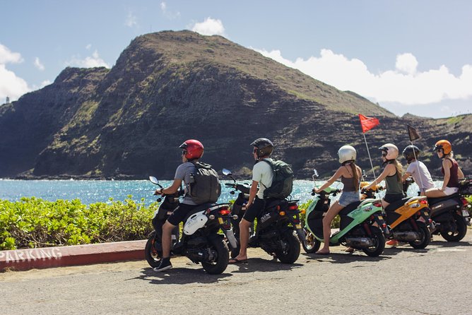Hawaiian Style Moped Rental for the Day - Who will enjoy this most